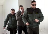 Jes�s Rodr�guez, tras abandonar el juzgado de instrucci�n de Cangas en enero del 2013. 