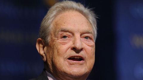 Soros, durante una charla en la Universidad de Columbia