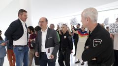 Inauguraci�n de la nueva exposici�n del CGAC con protestas por la nueva direcci�n