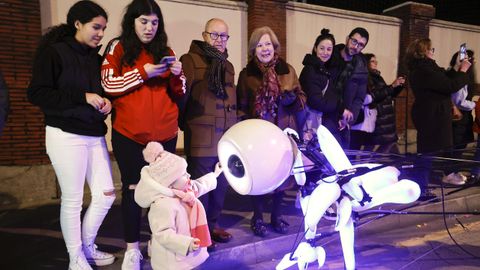 Adems de msica tambin hubo espectculos para animar la cabalgata.