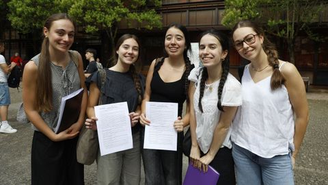 Primer d�a de selectividad en el campus de Ourense