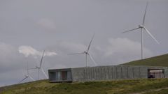 Parque e�lico de Coruxeiras y Norvento, en Muras