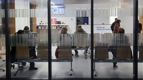 Foto de archivo de la sala de espera del PAC del CIS de A Residencia.