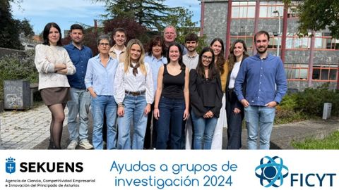 Foto oficial del Grupo de Espectrometr�a de Masas y An�lisis Biom�dico de la Universidad de Oviedo.