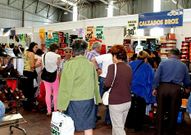 La feria destaca por la variedad de productos y sus descuentos.