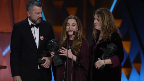 Ana L�pez, Bel�n L�pez y Nacho D�az ganan el Goya a mejor maquillaje y peluquer�a por su trabajo en �El cautivo�