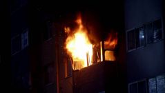 Incendio en Adormideras