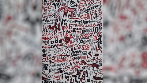 O autor�xoga co debuxo da palabra.