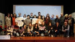 Participantes en la presentacin del proyecto El CaminoESS, en Allariz