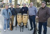 Wenceslao L�pez, Jes�s Rodr�guez, Manuel Pereiro, Juan Luis L�pez, Carlos Noche y Juangui Vargas. 