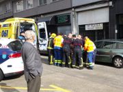 La operaci�n caus� expectaci�n en la calle San Vicente de Pa�l. 