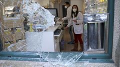 Las c�maras de seguridad y la alarma registraron el robo, que se produjo sobre las dos de la madrugada