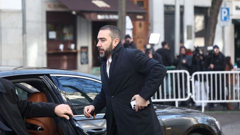 El empresario V�ctor de Aldama, a su llegada al Tribunal Supremo, en una imagen de archivo