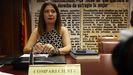 Leire D�az en la comisi�n de investigaci�n del Senado