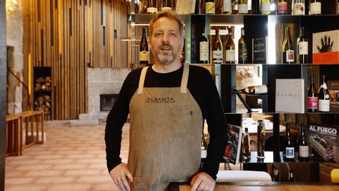Pablo Liste, responsable del Albanta y del Savoy de Pontevedra