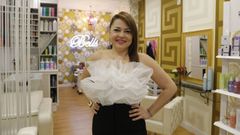 Tatiane, en su centro de peluquer�a y est�tica Bells