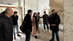 La alcaldesa, Mar�a Barral, visit� esta semana las obras del nuevo centro de interpretaci�n.