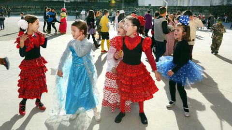 Fiestas de carnavales en los colegios de Barbanza