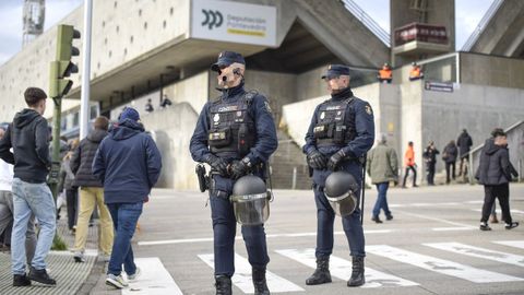 Despliegue policial en Pasar�n.