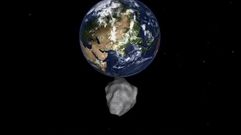 As� fue el paso del asteroide�2012 TC4 en el 2013