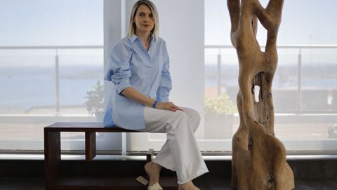 Masha Pavlenko, presidenta de AGA Ucra�na.