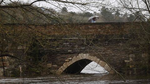 Desbordamiento del r�o Mi�o en Lugo