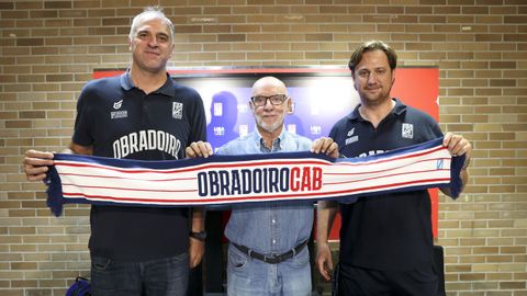 De izquierda a derecha, Camilo Riveiro, Pepe Casal y Mart�n Guerreiro