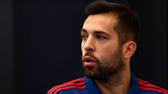 Jordi Alba: Esperad un poco para darnos palos, por favor