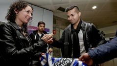 Rabello lleg� a A Coru�a