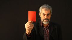 Carlos Blanco nunha imaxe de arquivo dunha campa�a contra a violencia machista. 