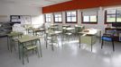 Aula de secundaria vac�a en Xove