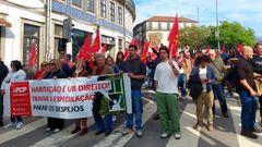 Manifestaci�n en Oporto por el derecho a una vivienda digna.