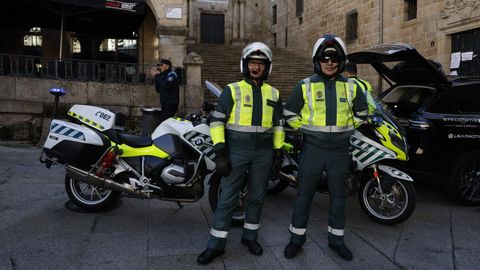 Carrera solidaria de la Guardia Civil en Ourense.