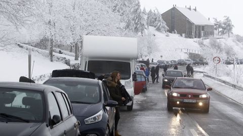 Nieve en la montaa lucense (LU-633)