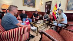 Reuni�n de Rey Varela con el comit� de empresa del servicio de Parques y Jardines