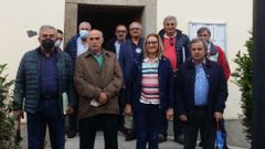 Reunin de directivos de la federacin vecinal de Lugo con miembros de Boal Activo