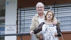 Victoriano Carracedo y Mar�a Dolores Parrilla viven en la residencia de mayores de Caranza