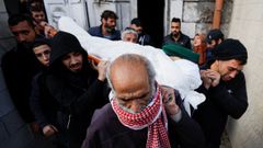 Funeral por uno de los palestinos que han muerto este ao por disparos del Ejrcito israel