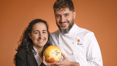 Fernando Rodr�guez y Eva Guzm�n de O Secadeiro (Outes)