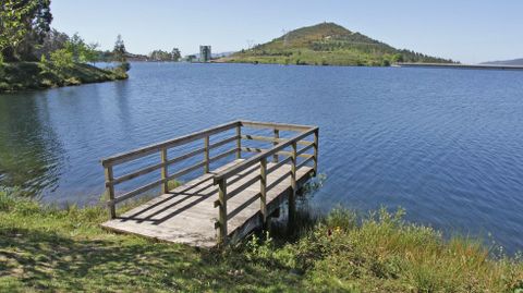 Embalse de Pontill�n de Castro, en Pontevedra
