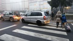 Exterior del colegio Rosal�a de Castro de Lugo