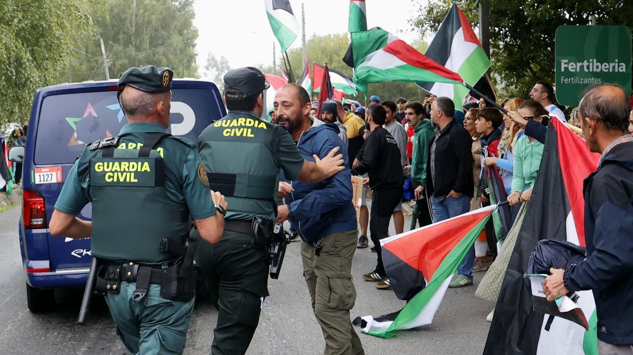 Las masivas protestas contra Israel obligan a acabar la etapa de La ...