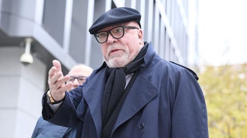 El excomisario Jos� Manuel Villarejo a su llegada a la Audiencia Nacional el pasado 15 de diciembre