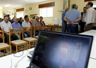 Una de las actividades sobre seguridad que realiza Alcoa.