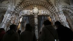 El resultado de la rehabilitaci�n del P�rtico ha sido una de las sensaciones del verano