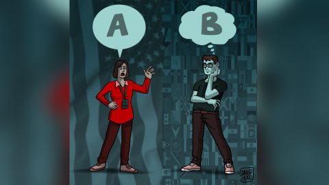 Ilustraci�n original de Hugo Tobio, tarugo y dibujolari profesional de Bilbao