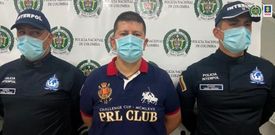Julio Pe�aranda, detenido en Colombia en septiembre del 2021 tras fugarse de Espa�a en mayo del mismo a�o.