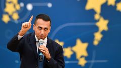 Vicepresidente del Gobierno y ministro de Desarrollo, Luigi Di Maio