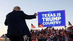 Donald Trump anuncia su candidatura para la presidencia de Estados Unidos para el 2024 en un acto en Texas