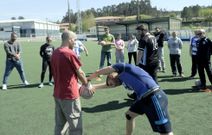 El curso de entrenadores femeninos de f�tbol ga�lico cont� con m�s de veinte participantes. 